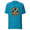 Leash Loop League Graphic Tee mockup 2