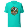 Leash Loop League Graphic Tee mockup 3