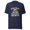 Little Snout Big Heart Graphic Tee mockup 6
