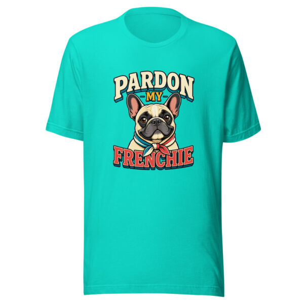 Pardon My Frenchie Frenchie-pun Graphic Tee mockup 2 Pardon My Frenchie Frenchie-pun Graphic Tee mockup 2