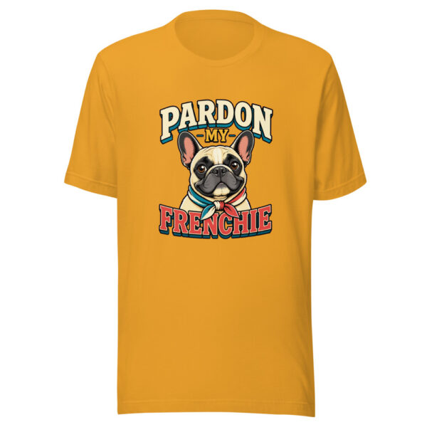 Pardon My Frenchie Frenchie-pun Graphic Tee mockup 3 Pardon My Frenchie Frenchie-pun Graphic Tee mockup 3