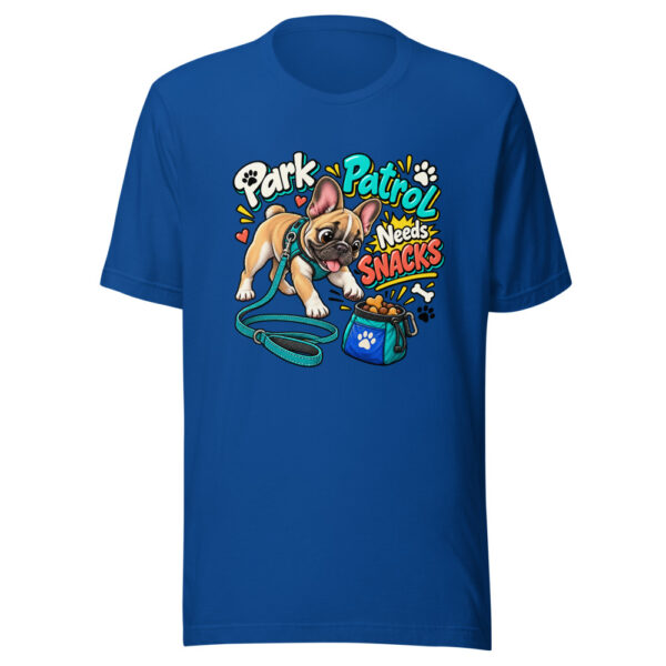 Park Patrol Needs Snacks Graphic Tee front view