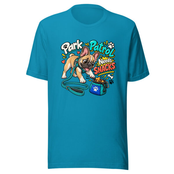 Park Patrol Needs Snacks Graphic Tee mockup 2