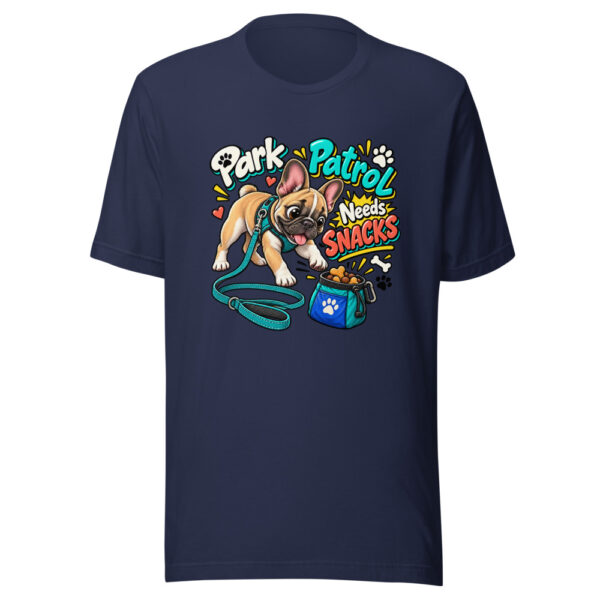 Park Patrol Needs Snacks Graphic Tee mockup 6
