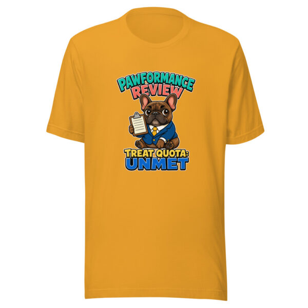Pawformance Review - Treat Quota Unmet Graphic Tee mockup 3 Pawformance Review - Treat Quota Unmet Graphic Tee mockup 3