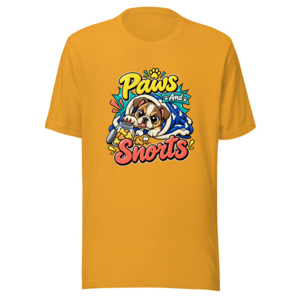 Paws And Snorts Graphic Tee mockup 3 Paws And Snorts Graphic Tee mockup 3