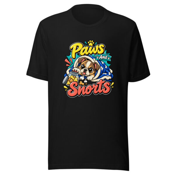 Paws And Snorts Graphic Tee mockup 4 Paws And Snorts Graphic Tee mockup 4