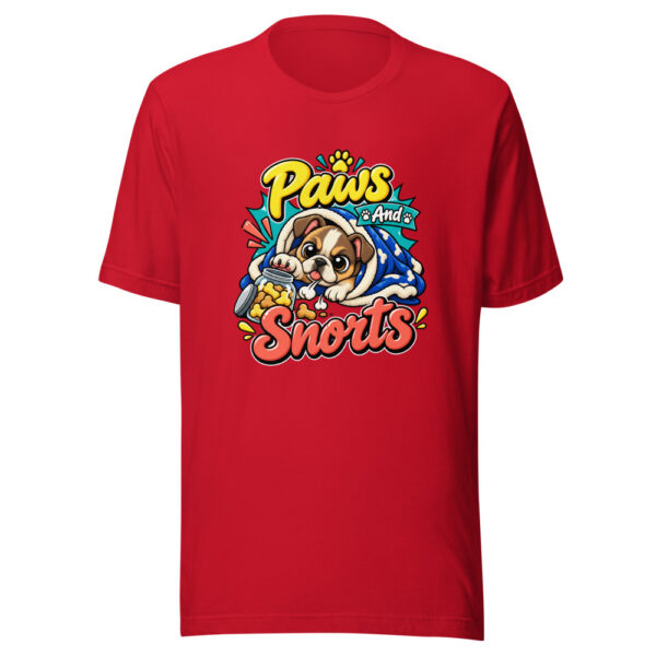 Paws And Snorts Graphic Tee mockup 8 Paws And Snorts Graphic Tee mockup 8