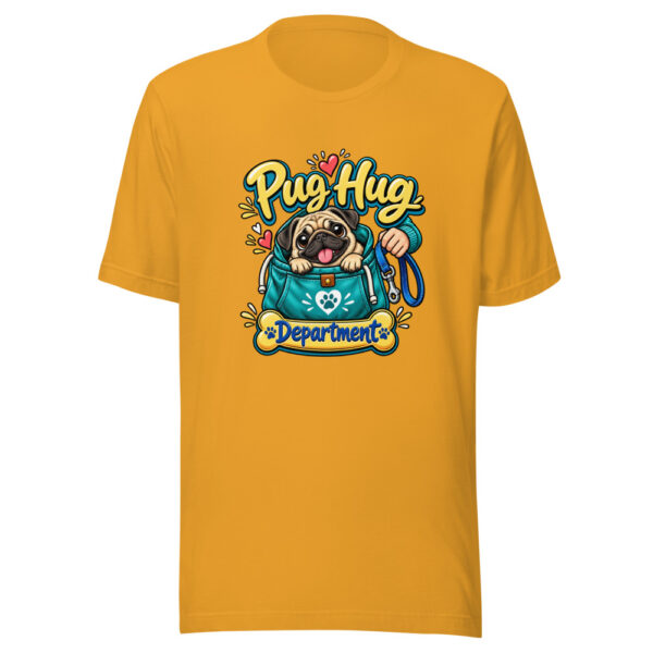 Pug Hug Department Graphic Tee mockup 2 Pug Hug Department Graphic Tee mockup 2