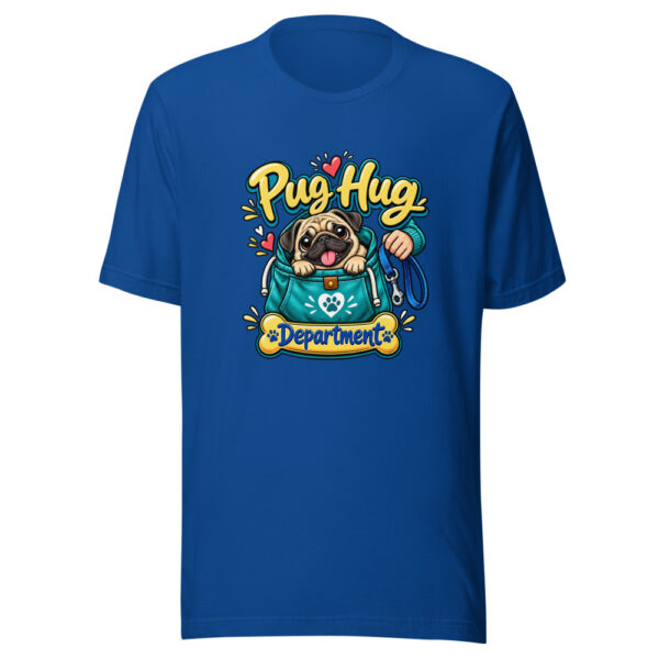 Pug Hug Department Graphic Tee mockup 3 Pug Hug Department Graphic Tee mockup 3