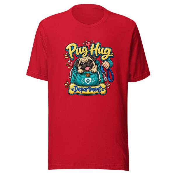 Pug Hug Department Graphic Tee mockup 8 Pug Hug Department Graphic Tee mockup 8