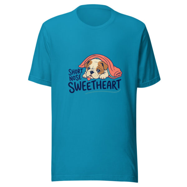 Short Nose Sweetheart Graphic Tee mockup 2 Short Nose Sweetheart Graphic Tee mockup 2