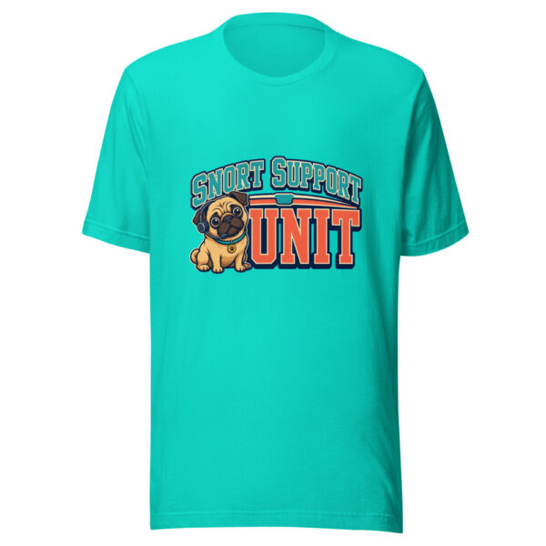 Snort Support Unit Graphic Tee mockup 3 Snort Support Unit Graphic Tee mockup 3