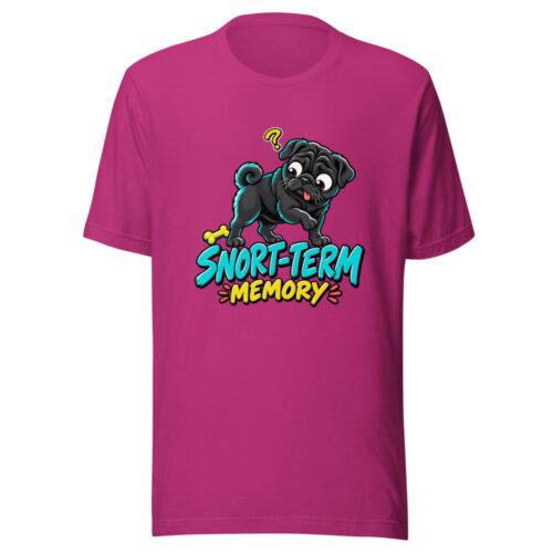 Snort-Term Memory Snort-term-memory Graphic Tee front view