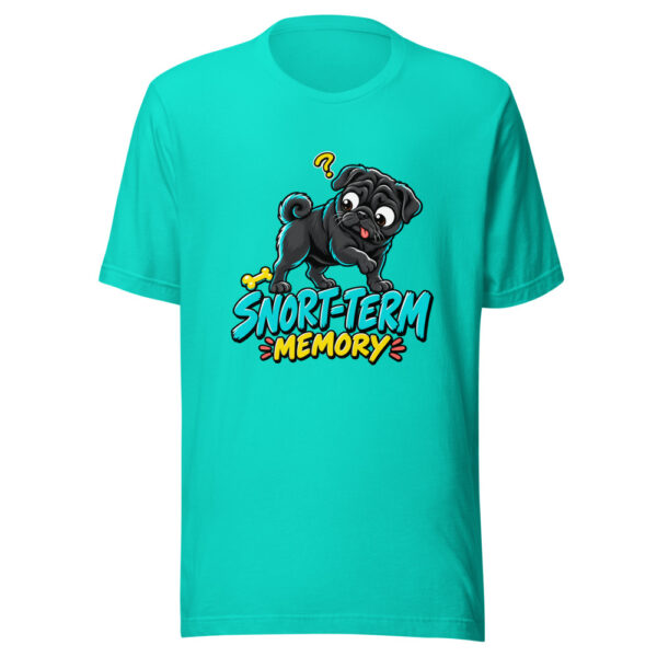 Snort-Term Memory Snort-term-memory Graphic Tee mockup 3 Snort-Term Memory Snort-term-memory Graphic Tee mockup 3