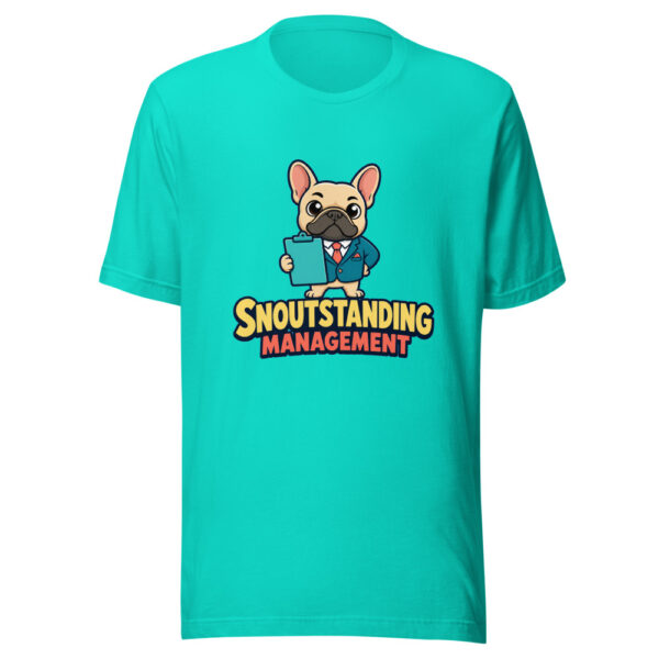 Snoutstanding Management Graphic Tee mockup 3 Snoutstanding Management Graphic Tee mockup 3