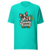 Snubby Kisses Crew Graphic Tee mockup 3 Snubby Kisses Crew Graphic Tee mockup 3