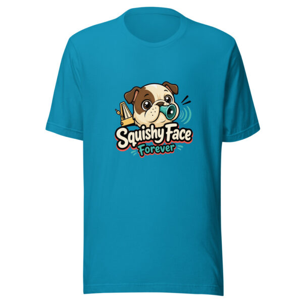 Squishy Face Forever Graphic Tee mockup 2