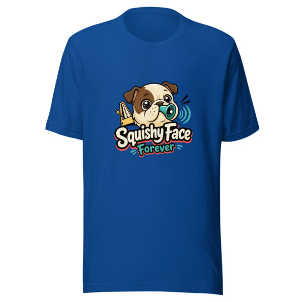 Squishy Face Forever Graphic Tee mockup 3