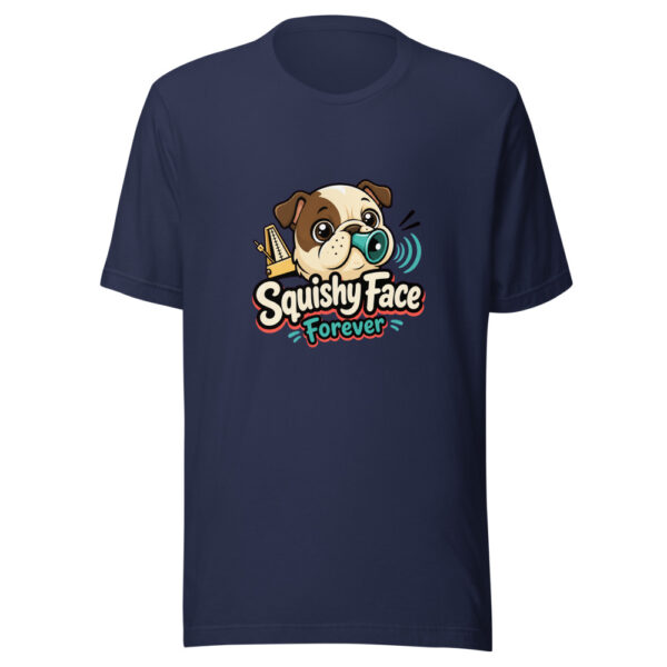 Squishy Face Forever Graphic Tee mockup 6