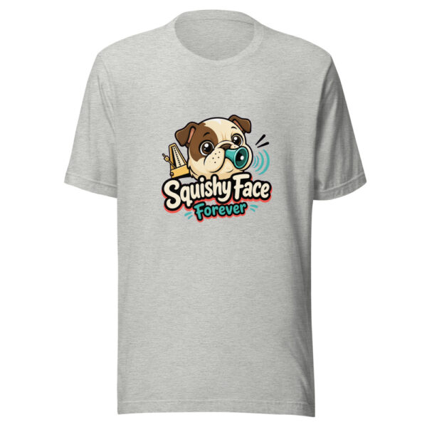Squishy Face Forever Graphic Tee mockup 7