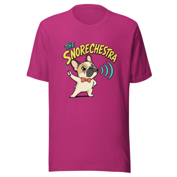 The Snorechestra Snorechestra Graphic Tee mockup 1 The Snorechestra Snorechestra Graphic Tee front view