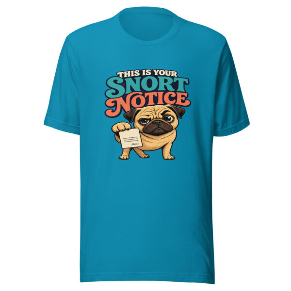 This Is Your Snort Notice Graphic Tee mockup 2 This Is Your Snort Notice Graphic Tee mockup 2