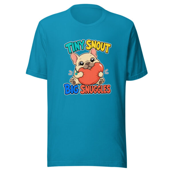 Tiny Snout Big Snuggles Snuggle-squad Graphic Tee mockup 2 Tiny Snout Big Snuggles Snuggle-squad Graphic Tee mockup 2