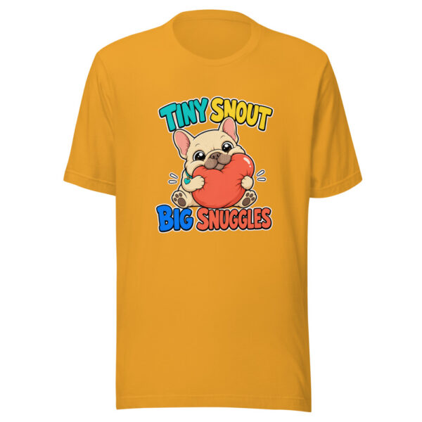 Tiny Snout Big Snuggles Snuggle-squad Graphic Tee mockup 3 Tiny Snout Big Snuggles Snuggle-squad Graphic Tee mockup 3