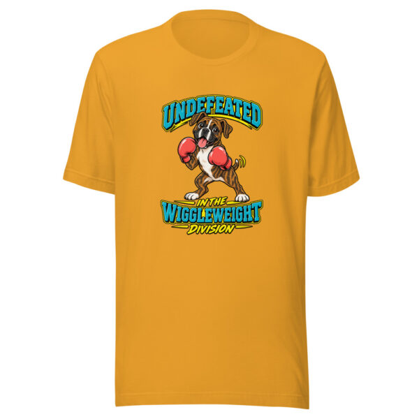 Undefeated In The Wiggleweight Division Wiggleweight-division Graphic Tee mockup 3 Undefeated In The Wiggleweight Division Wiggleweight-division Graphic Tee mockup 3