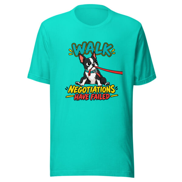 Walk Negotiations Have Failed Walk-negotiations-failed Graphic Tee mockup 1 Walk Negotiations Have Failed Walk-negotiations-failed Graphic Tee front view