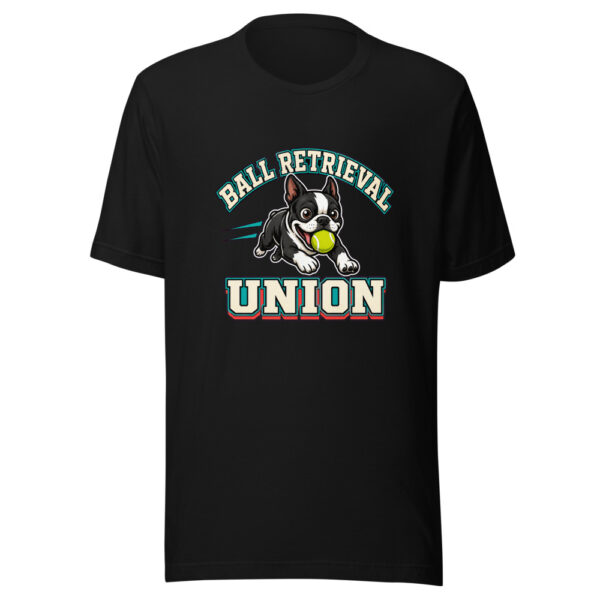 Ball Retrieval Union Dog-park-team Graphic Tee mockup 5 Ball Retrieval Union Dog-park-team Graphic Tee mockup 5