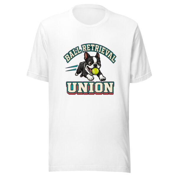 Ball Retrieval Union Dog-park-team Graphic Tee mockup 6 Ball Retrieval Union Dog-park-team Graphic Tee mockup 6