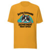 Boston Burrowing Department Now Open Graphic Tee mockup 2 Boston Burrowing Department Now Open Graphic Tee mockup 2