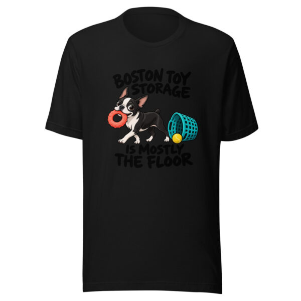 Boston Toy Storage Is Mostly The Floor Graphic Tee mockup 4 Boston Toy Storage Is Mostly The Floor Graphic Tee mockup 4