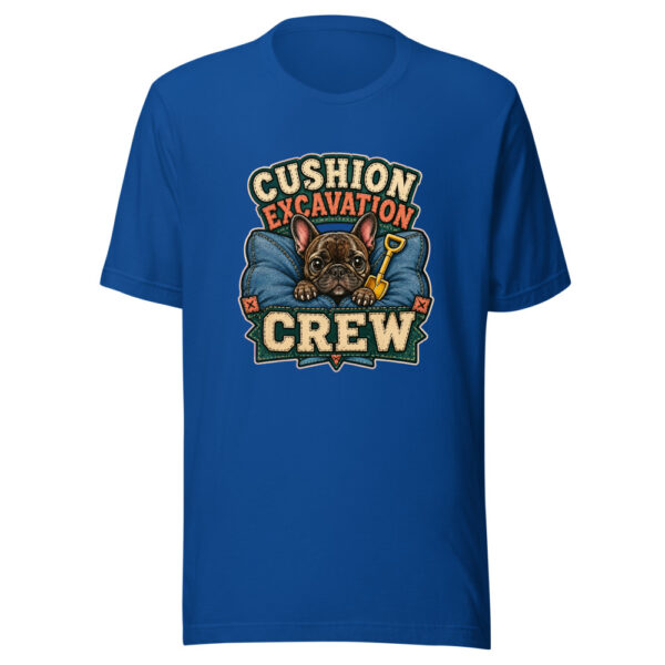 Cushion Excavation Crew Couch-humor Graphic Tee mockup 3 Cushion Excavation Crew Couch-humor Graphic Tee mockup 3