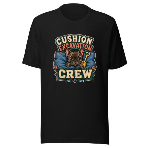 Cushion Excavation Crew Couch-humor Graphic Tee mockup 5 Cushion Excavation Crew Couch-humor Graphic Tee mockup 5
