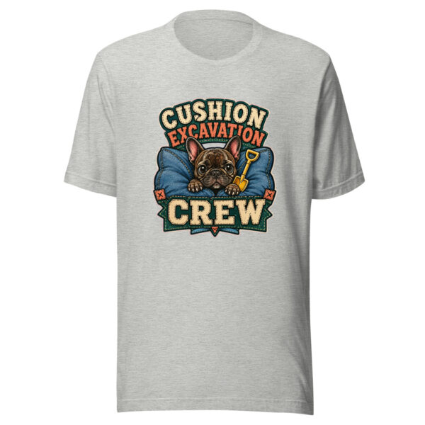 Cushion Excavation Crew Couch-humor Graphic Tee mockup 8 Cushion Excavation Crew Couch-humor Graphic Tee mockup 8
