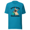 Departure Requires Frenchie Approval Graphic Tee mockup 2 Departure Requires Frenchie Approval Graphic Tee mockup 2