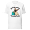 Departure Requires Frenchie Approval Graphic Tee mockup 5 Departure Requires Frenchie Approval Graphic Tee mockup 5