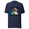 Departure Requires Frenchie Approval Graphic Tee mockup 6 Departure Requires Frenchie Approval Graphic Tee mockup 6