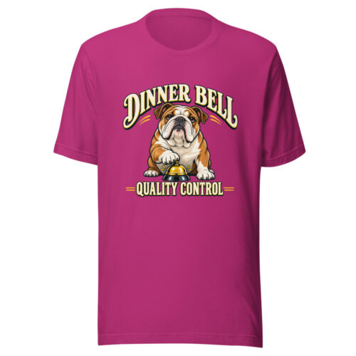 Dinner Bell Quality Control Dinner-bell-quality Graphic Tee front view