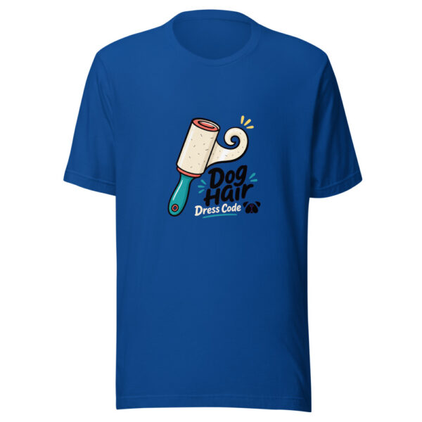 Dog Hair Dress Code Graphic Tee mockup 1 Dog Hair Dress Code Graphic Tee front view