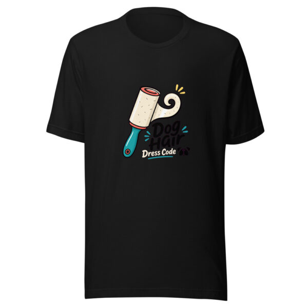 Dog Hair Dress Code Graphic Tee mockup 4 Dog Hair Dress Code Graphic Tee mockup 4