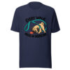 Every Walk Needs An Inspector Graphic Tee mockup 7