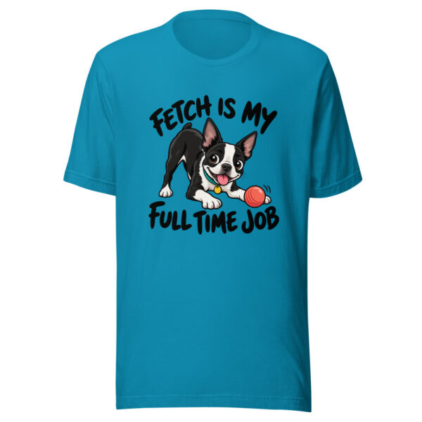 Fetch Is My Full Time Job Graphic Tee mockup 2 Fetch Is My Full Time Job Graphic Tee mockup 2