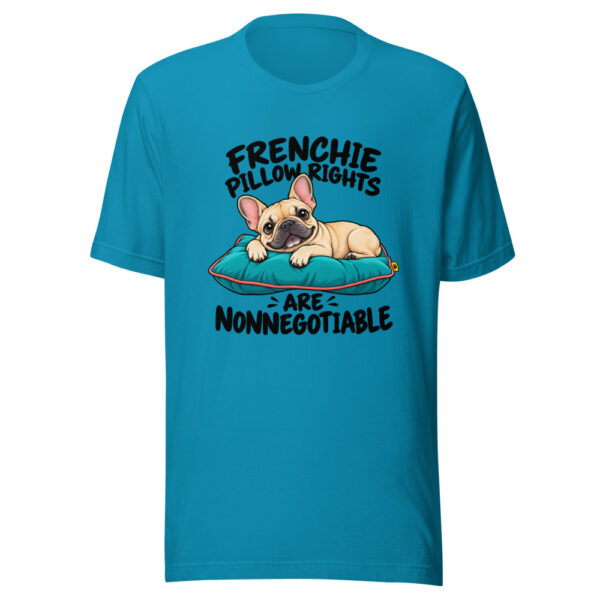 Frenchie Pillow Rights Are Nonnegotiable Graphic Tee mockup 2 Frenchie Pillow Rights Are Nonnegotiable Graphic Tee mockup 2