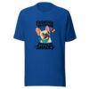 Frenchie Reception Depends On Snacks Graphic Tee mockup 1 Frenchie Reception Depends On Snacks Graphic Tee front view
