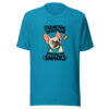 Frenchie Reception Depends On Snacks Graphic Tee mockup 2 Frenchie Reception Depends On Snacks Graphic Tee mockup 2