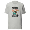 Frenchie Reception Depends On Snacks Graphic Tee mockup 7 Frenchie Reception Depends On Snacks Graphic Tee mockup 7